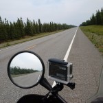 Stopping for a rest on The Alaska Highway