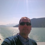 On the ferry from Haines to Skagway